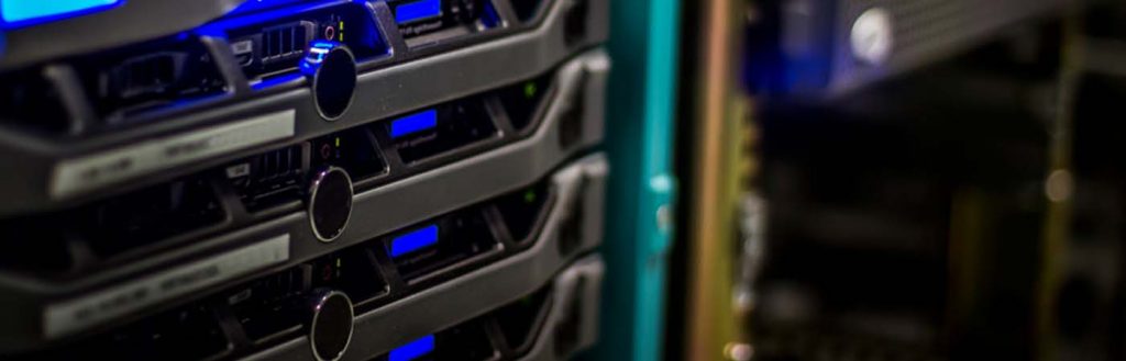 Foto de un hosting compartido